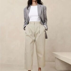 Banana Republic Avila Barrel-leg pant